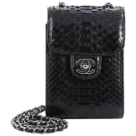 chanel python wallet on chain price|chanel wallet on chain trendy.